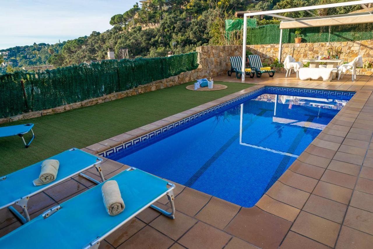 Villa Natura Lux, Piscina Privada Y Zona Exterior 또사데마르 외부 사진